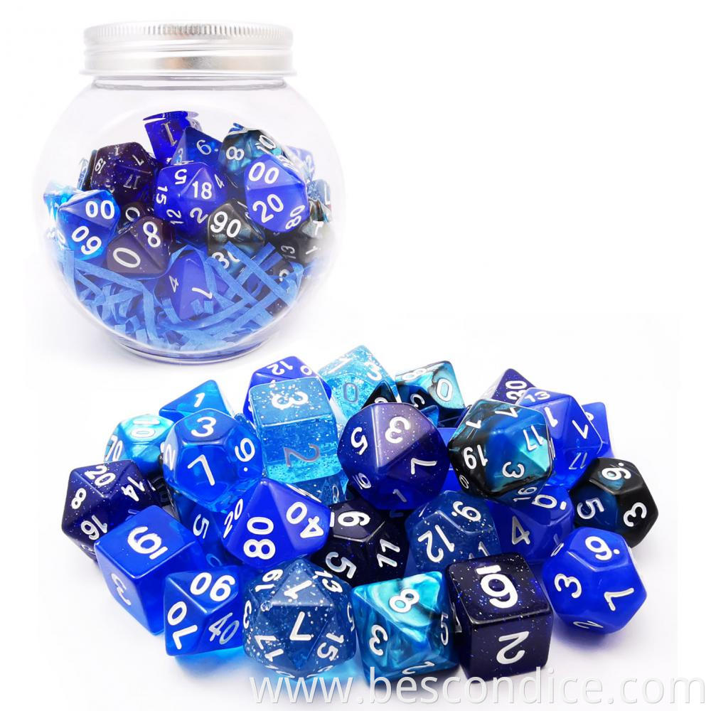 Assorted Colored Dnd Two Color For Dungeons And Dragons Dnd Rpg Dice 1